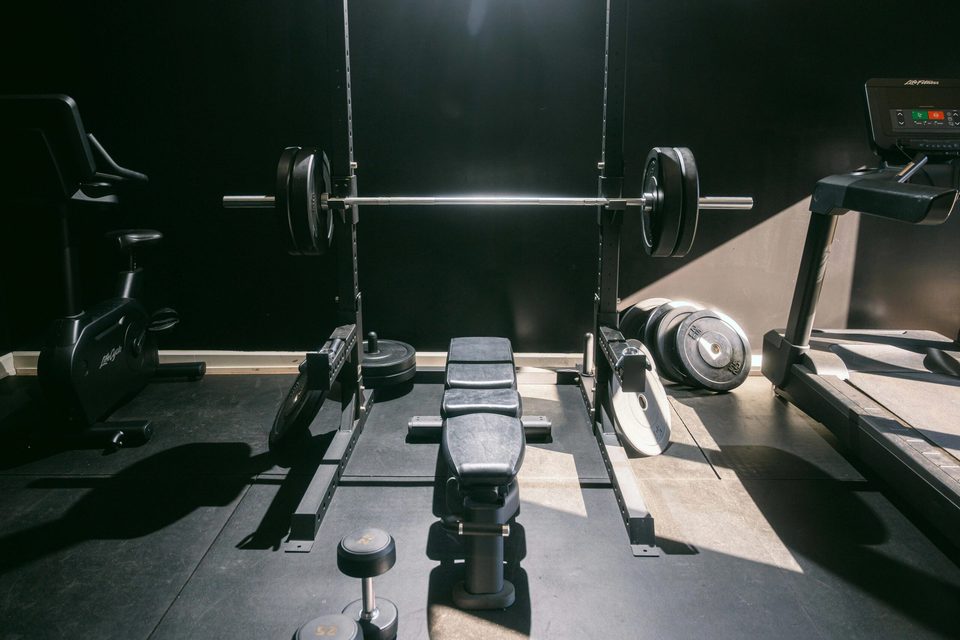 Numa Recovery Centers: Onsite resident fitness gym with strength training and cardio equipment